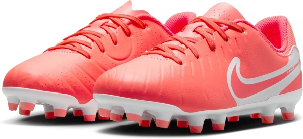 Бутси дитячі Nike JR TIEMPO LEGEND 10 ACADEMY FG/MG коралові DV4348-800