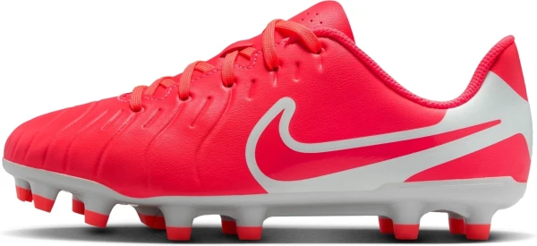 Бутсы детские Nike JR TIEMPO LEGEND 10 CLUB FG/MG коралловые DV4352-800