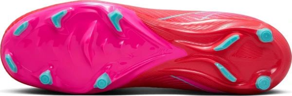 Бутсы Nike MERCURIAL ZOOM SUPERFLY 10 ACADEMY FG/MG красно-розово-бирюзовые FQ1456-800