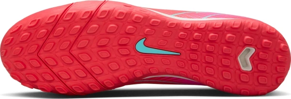 Сороконожки (шиповки) Nike MERCURIAL ZOOM VAPOR 16 ACADEMY TF красно-розово-бирюзовые FQ8449-800