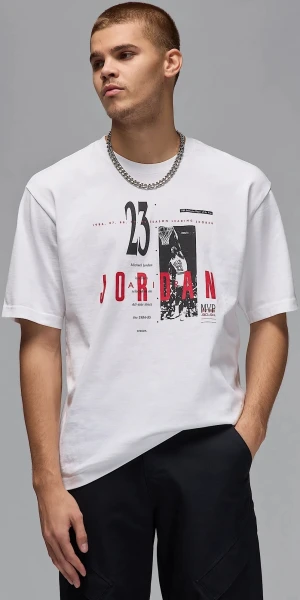 Футболка Nike JORDAN REISSUE GX SS CREW белая HJ2356-100