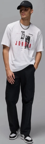 Футболка Nike JORDAN REISSUE GX SS CREW белая HJ2356-100
