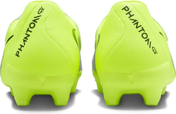 Бутсы Nike PHANTOM GX II ACADEMY FG/MG серебряно-лаймовые FD6723-003