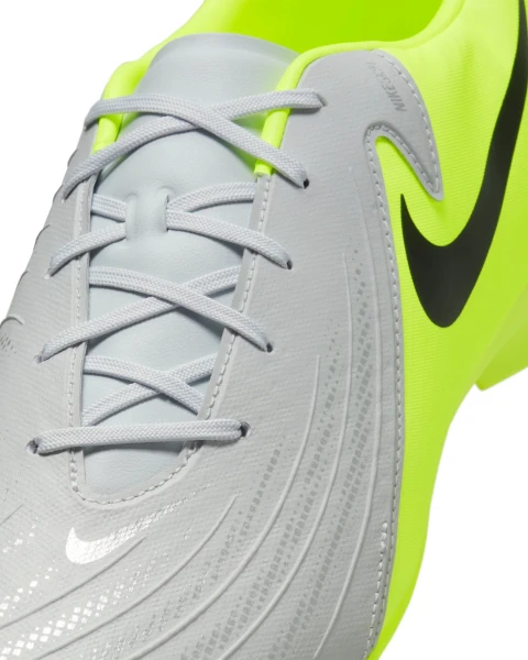 Бутсы Nike PHANTOM GX II ACADEMY FG/MG серебряно-лаймовые FD6723-003