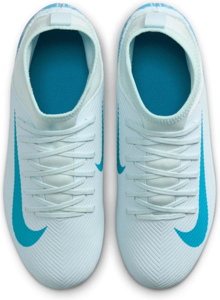 Бутсы детские Nike JR MERCURIAL SUPERFLY 10 CLUB FG/MG голубые FQ8318-400