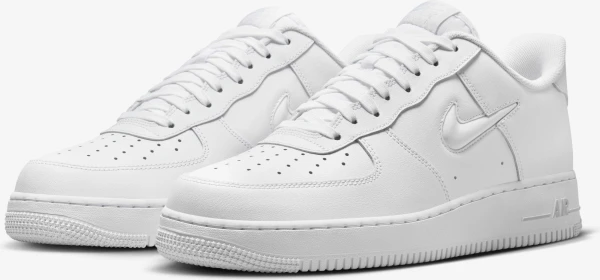 Кроссовки Nike AIR FORCE 1 JEWEL белые HM0621-100