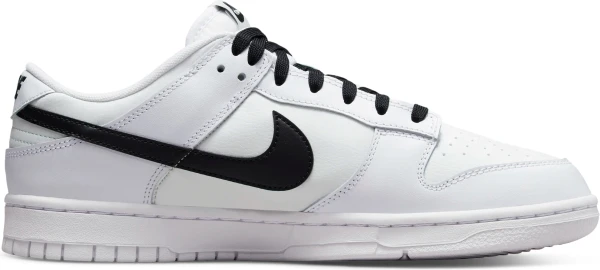 Кросівки Nike DUNK LOW RETRO біло-чорні DJ6188-101