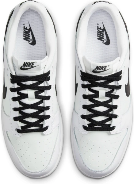 Кросівки Nike DUNK LOW RETRO біло-чорні DJ6188-101