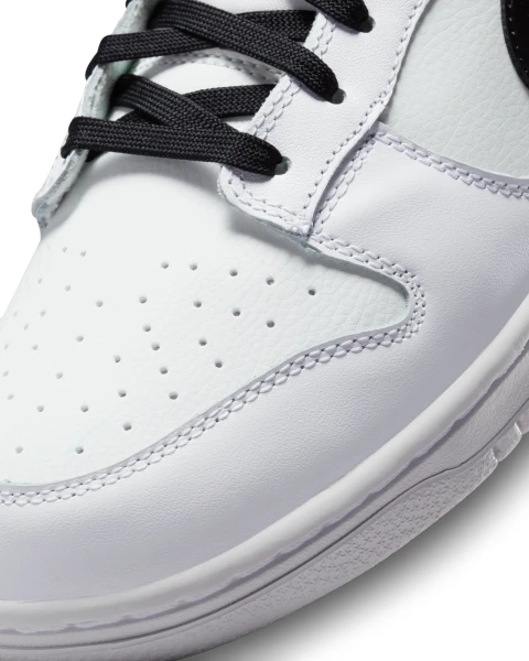 Кросівки Nike DUNK LOW RETRO біло-чорні DJ6188-101