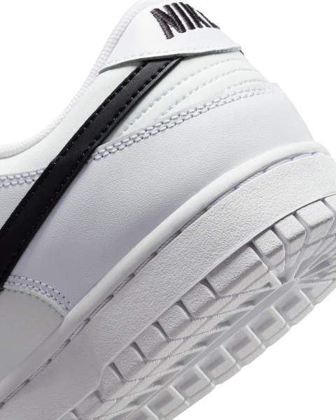 Кросівки Nike DUNK LOW RETRO біло-чорні DJ6188-101