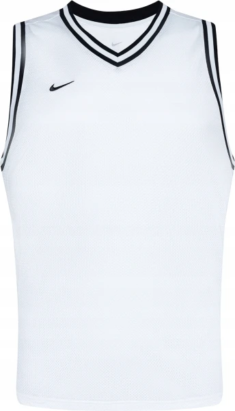 Майка баскетбольная Nike DNA DRI-FIT JERSEY белая FQ3707-100