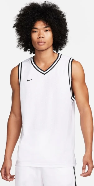 Майка баскетбольная Nike DNA DRI-FIT JERSEY белая FQ3707-100