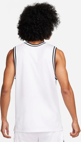 Майка баскетбольная Nike DNA DRI-FIT JERSEY белая FQ3707-100