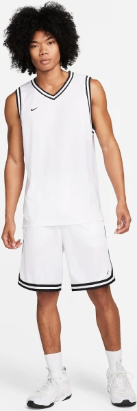Майка баскетбольная Nike DNA DRI-FIT JERSEY белая FQ3707-100