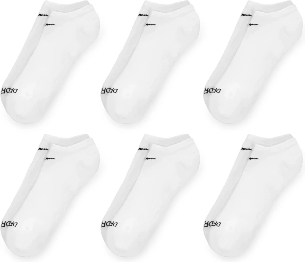 Шкарпетки Nike EVERYDAY PLUS CUSHIONED TRAINING NO-SHOW SOCKS білі (6 пар) SX6898-100