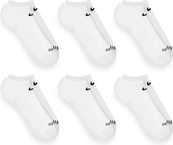 Шкарпетки Nike EVERYDAY PLUS CUSHIONED TRAINING NO-SHOW SOCKS білі (6 пар) SX6898-100