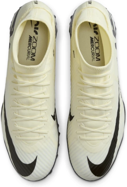Сороконожки (шиповки) Nike MERCURIAL ZOOM SUPERFLY 9 ACADEMY TF желтые DJ5629-700