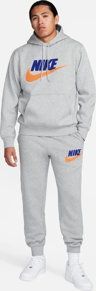Спортивные штаны Nike CLUB BB JOGGER CHNL FUTURA серые FN3094-063