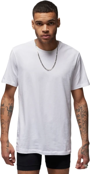 Футболки Nike JORDAN FLIGHT BASE TEE 2PK білі (2 штуки) JM0625-001