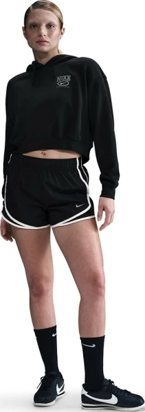 Худі жіноче Nike SPORTSWEAR CLUB FLEECE OVERSIZED SHORT HOODIE чорне HJ0925-010