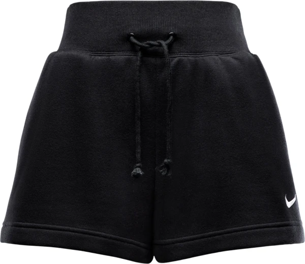 Шорти жіночі Nike PHOENIX FLEECE HIGH-WAISTED LOOSE SHORTS чорні FD1409-010