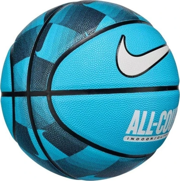 Баскетбольний м'яч Nike EVERYDAY ALL COURT 8P GRAPHIC DEFLATED блакитний Розмір 7 N.100.4370.409.07