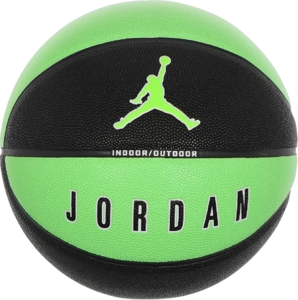 Баскетбольний м'яч Nike JORDAN ULTIMATE 2.0 8P DEFLATED зелено-чорний Розмір 7 J.100.8254.019.07