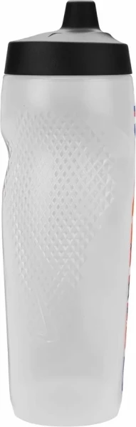 Бутылка для воды Nike REFUEL BOTTLE 24 OZ 709 мл бело-красно-оранжево-синяя N.100.9956.918.24