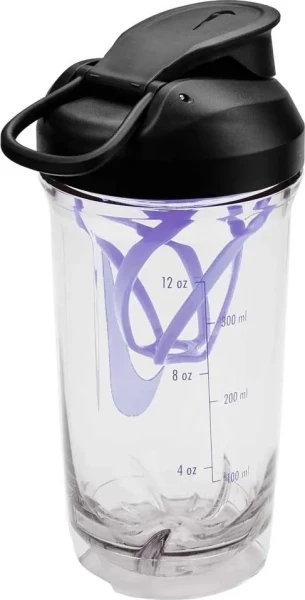 Бутылка для воды Nike TR RECHARGE SHAKER BOTTLE 16 OZ 473 мл фиолетовая N.101.2242.917.16