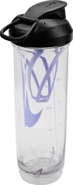 Бутылка для воды Nike TR RECHARGE SHAKER BOTTLE 2.0 24 OZ 709 мл фиолетовая N.101.0724.917.24