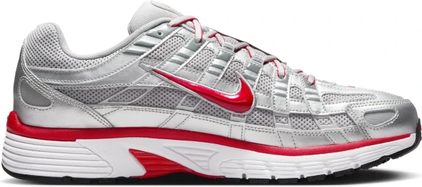 Кросівки Nike P-6000 сріблясто-червоні CD6404-024