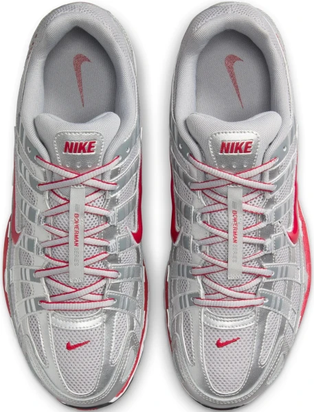 Кросівки Nike P-6000 сріблясто-червоні CD6404-024