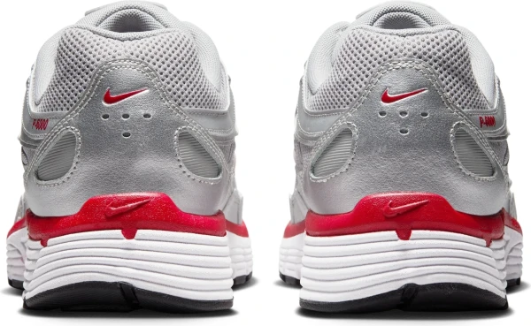 Кросівки Nike P-6000 сріблясто-червоні CD6404-024