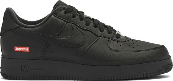 Кроссовки Nike SUPREME X AIR FORCE 1 черные CU9225-001