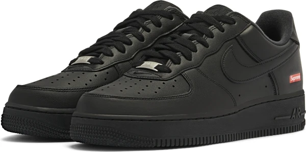 Кроссовки Nike SUPREME X AIR FORCE 1 черные CU9225-001
