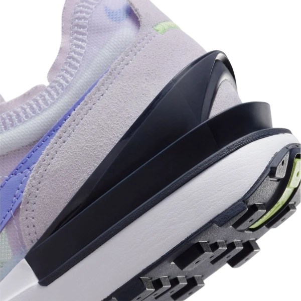 Кроссовки женские Nike WAFFLE ONE светло-серо-фиолетово-салатовые DC2533-004