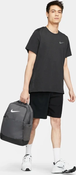Рюкзак Nike BRASILIA 9.5 TRAINING BACKPACK M 24L темно-сірий DH7709-068