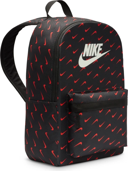 Рюкзак Nike HERITAGE BACKPACK SWOOSH DROP 25L чорно-червоний HF6995-010