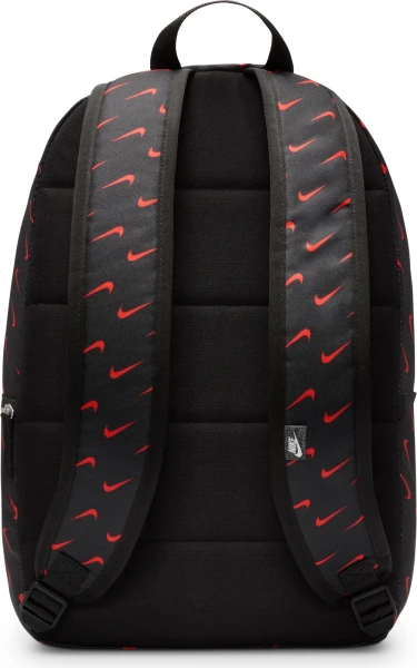 Рюкзак Nike HERITAGE BACKPACK SWOOSH DROP 25L чорно-червоний HF6995-010