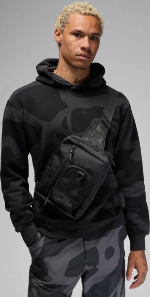 Сумка через плече Nike JORDAN COLLECTORS CROSSBODY BAG чорна MA0957-023
