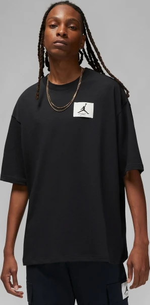 Футболка Nike JORDAN FLIGHT ESSENTIALS OVERSIZED чорна DZ7313-010