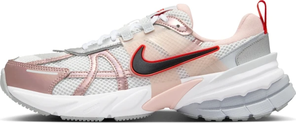 Кросівки жіночі Nike V2K RUN біло-рожево-червоні HF9997-100