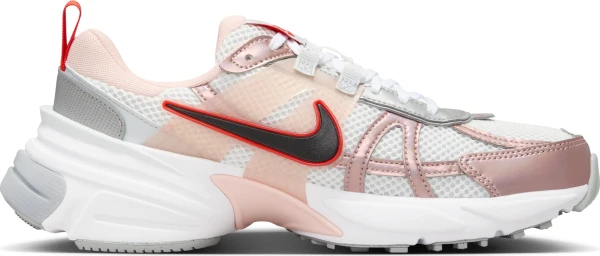 Кросівки жіночі Nike V2K RUN біло-рожево-червоні HF9997-100