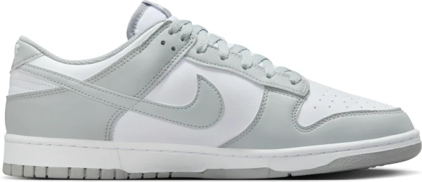 Кроссовки Nike DUNK LOW RETRO серо-белые HF5441-105