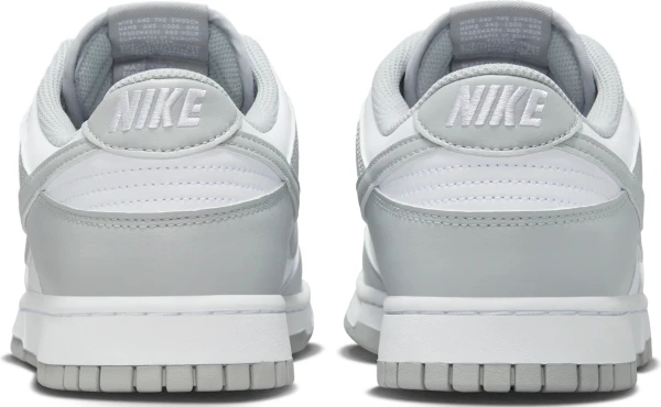 Кроссовки Nike DUNK LOW RETRO серо-белые HF5441-105