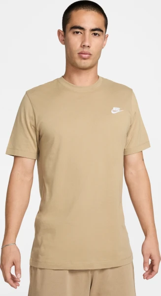 Футболка Nike SPORTSWEAR CLUB TEE бежевая AR4997-297