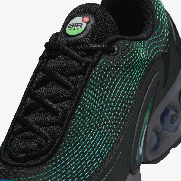 Кроссовки Nike AIR MAX DN черно-зелено-синие DV3337-010