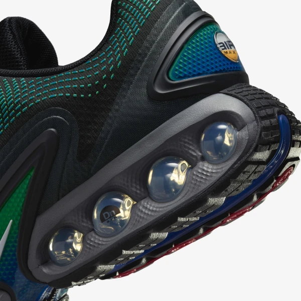 Кроссовки Nike AIR MAX DN черно-зелено-синие DV3337-010