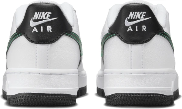 Кросівки підліткові Nike AIR FORCE 1 LV8 2 біло-чорно-зелені FZ4353-100