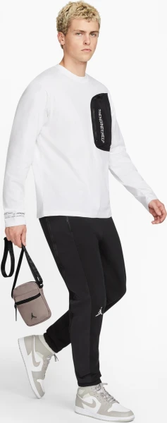 Сумка через плече Nike AIRBORNE FESTIVAL BAG сіра 9A0631-G5O